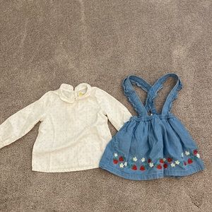 BabyBoden Strawberry Outfit